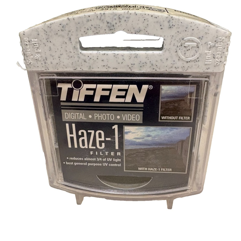 Tiffen 67mm Wide Angle Haze-1 UV Filter Wide Angle Made in‎ USA